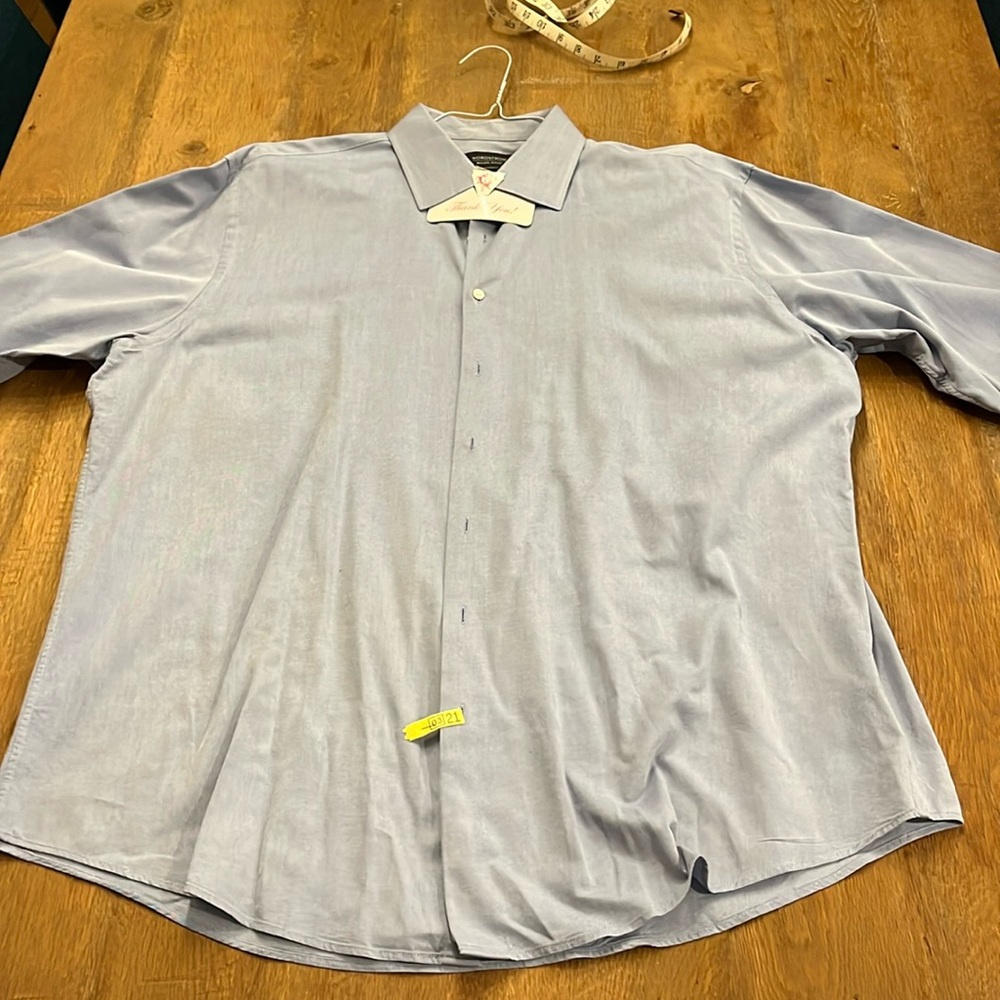Nordstrom blue dress shirt